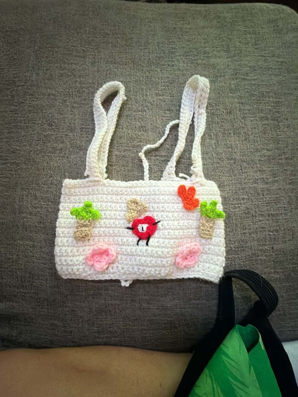Handmade Bad Bunny Un Verano Sin Ti Crochet Crop Top Bralette